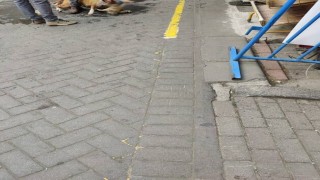 Gaziosmanpaşada ağızlıksız gezdirilen pitbull başka köpeğe saldırdı