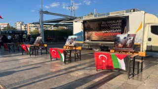 Gazzedeki çocuklar için Boş Sıralar etkinliği