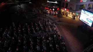 Gebzede dev ekranda milli final heyecanı yaşanacak