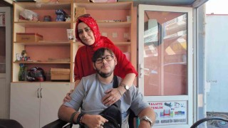 Gedizde engelli genç iş arıyor