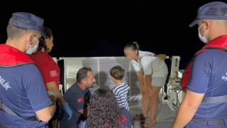 Gezi teknesinde yaralanan çocuk için tıbbi tahliye