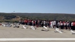 Gökçeada TEKNOFESTte sıra Savaşan İHA Yıldızlar Yarışmasında