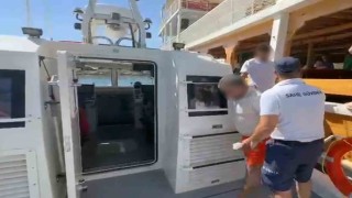 Gökova Körfezinde gezi teknesinde yaralanan vatandaşa tıbbi tahliye