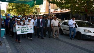 Gördeste Yeşil Vatan temalı farkındalık yürüyüşü düzenlendi