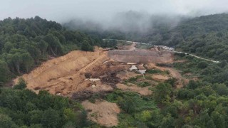 Gürgentepede inşa edilen Akören Göletinde sona gelindi