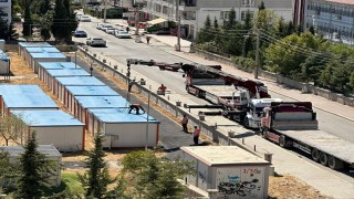 Haber sonrası konteynerler alınmaya başlandı