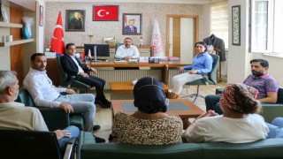 HAK-İŞ Konfederasyonu ve Öz Sağlık İş Sendikasından Diyarbakır Aile ve Sosyal Hizmetler İl Müdürlüğüne taziye ziyareti