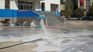 Haliliye Belediyesinden okullarda eğitim öncesi temizlik seferberliği