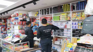 Haliliyede zabıtadan kırtasiyelere denetim