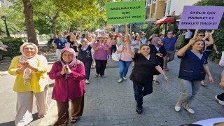 Halk Sağlığı Haftası kapsamında yürüyüş düzenlendi