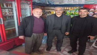 Hamur müftüsü Çelebiden esnaf ziyareti