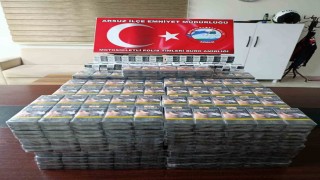 Hatayda kaçak sigara operasyonu