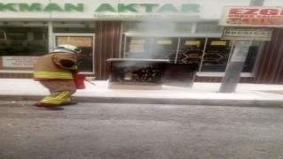 Hatayda trafo yangını itfaiye ekiplerince söndürüldü