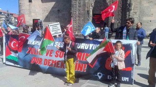 Hekimler ve sağlık çalışanları Gazze için toplandı