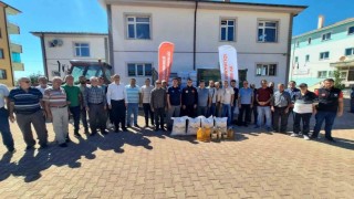 Hüyükte atıl araziler üretime kazandırılıyor