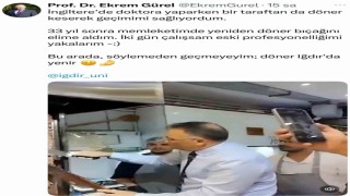 Iğdır Üniversitesi Rektörü döner tezgahına geçti