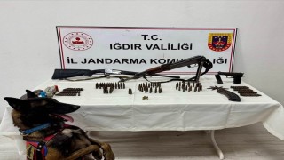 Iğdırda Jandarmadan silah kaçakçılığı operasyonu