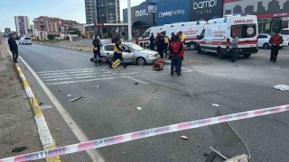 İki otomobil çarpıştı: 1 ölü, 3 yaralı