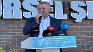 İki partinin başkanları açılışta buluştu: Seçim esprisi töreni ısıttı