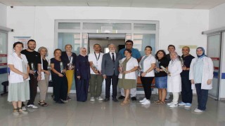 İl Sağlık Müdürü Bildiriciden fizyoterapistlere anlamlı ziyaret