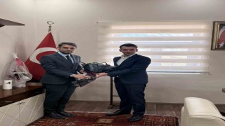 İlçe Müftüsü Aksoy, Kaymakam Aytürkü ziyaret etti