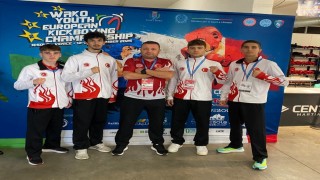 İlkadımlı sporcular Avrupadan madalyayla döndü