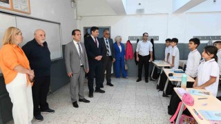 İş adamından Ali Fuat Cebesoy Ortaokuluna cömert bağış