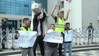 İşçilerden Mansur Yavaşa tepki