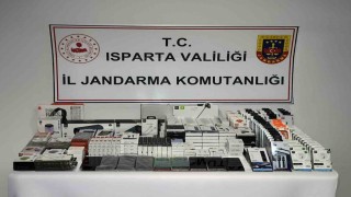 Ispartada jandarmadan 3 farklı kaçakçılık operasyonunda 4 gözaltı