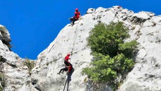 Ispartada Jandarmadan kayıp şahıs senaryosuna gerçeğini aratmayan tatbikat