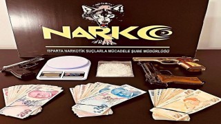 Ispartada uyuşturucu operasyonunda 1 kişi tutuklandı, 3 şüpheliye adli işlem yapıldı