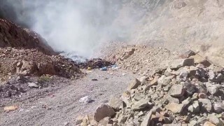 İspirde çöp skandalı