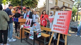 İsraile boş sıra ile Filistin tepkisi