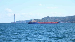 İstanbul Boğazında kaza yapan ARTVİN isimli gemi Sarıyere getirildi