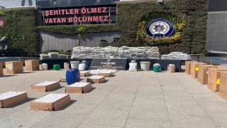 İstanbulda uyuşturucu operasyonu: Yarım tondan fazla uyuşturucu ele geçirildi