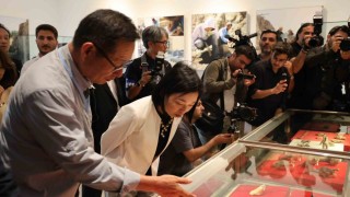 Japonya Altes Prensesi Mikasa, Kırşehirde Kalehöyük Arkeoloji Müzesini gezdi