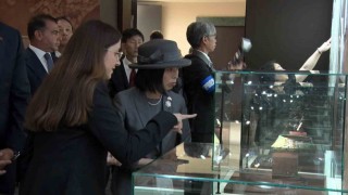 Japonya Prensesi Akiko Mikasa  ‘Arkeolojinin Altın Çağı sergisini ziyaret etti