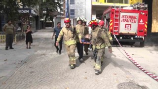 Kadıköyde şantiyede istinat duvarı kaydı: 2 işçi yaralandı