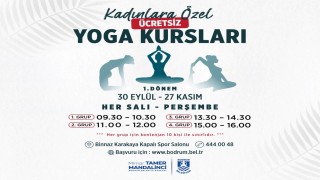 Kadınlara özel ücretsiz yoga kursları başlıyor