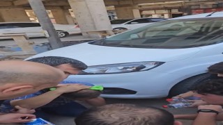 Kafasına inşaattan tuğla düşen şahıs yaralandı