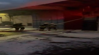 Kahramanmaraşta iş yeri yangını