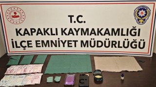 Kapaklıda yakalanan zehir taciri tutuklandı