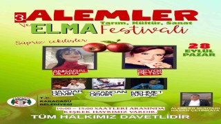 Karacasuda Elma Festivali için geri sayım başladı