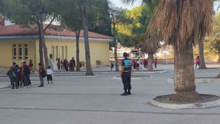 Karacasuda okul çevrelerinde denetim gerçekleştirildi