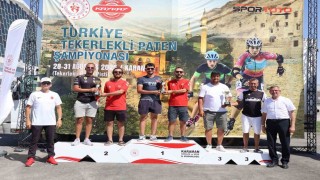 Karamanda düzenlenen ‘Tekerlekli Paten Türkiye Şampiyonası sona erdi