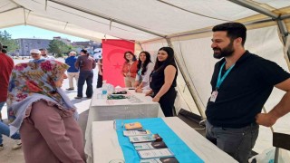 Karsta Halk Sağlığı Haftasında vatandaşlar bilgilendirildi