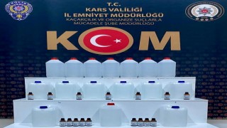 Karsta sahte içki operasyonu