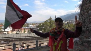 Kartal oldu, ayı oldu, arı oldu şimdi de Filistine böyle destek oldu