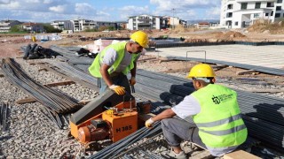 Kartepe Evleri projesinde inşaat çalışmaları sürüyor