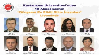 Kastamonu Üniversitesindeki 10 akademisyen, en etkili bilim insanları listesinde